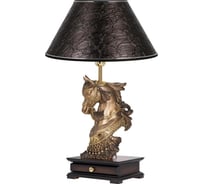 Настольный светильник BOGACHO Лошадь императора бронзового цвета СБ-10/Б/Глоси/Серебро