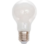 Светодиодная лампа Volpe Форма "A" матовая теплый белый свет (3000K) LED-A60-6W/3000K/E27/FR/SLF UL-00008296