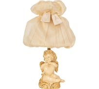 Настольный светильник BOGACHO Сердце Купидона, жемчужный СБ-84/АС/Мадлен жемчуг