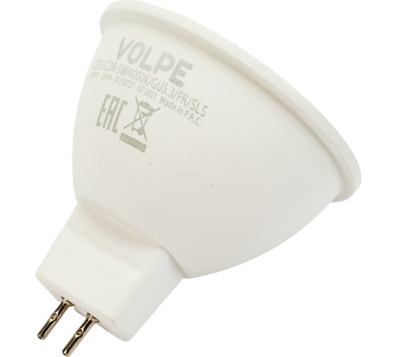 Светодиодная лампа Volpe LED-JCDR-5W/4000K/GU5.3/FR/SLS UL-00008833