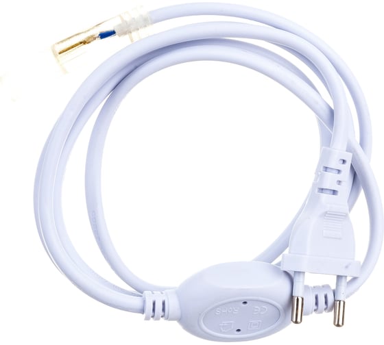 Провод электрический для светодиодных лент ULS-N21 Uniel NEON 220В UCX-SP2/N21 WHITE 1 STICKER UL-00002937