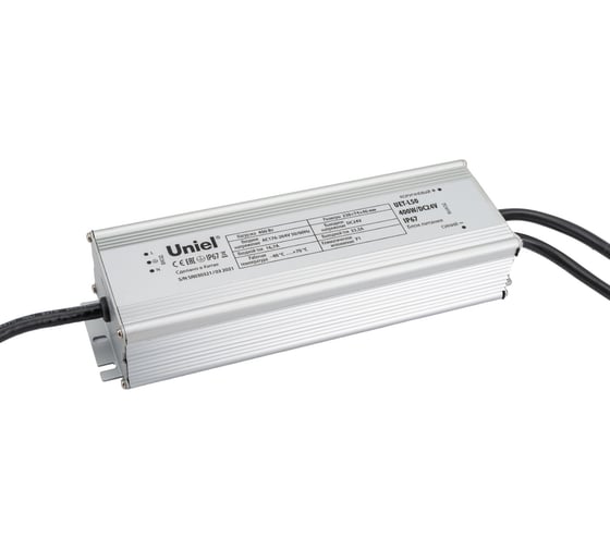 Блок питания Uniel для прожекторов линейных DC24V, 400Вт. UET-L50 400W/DC24V IP67 UL-00008438