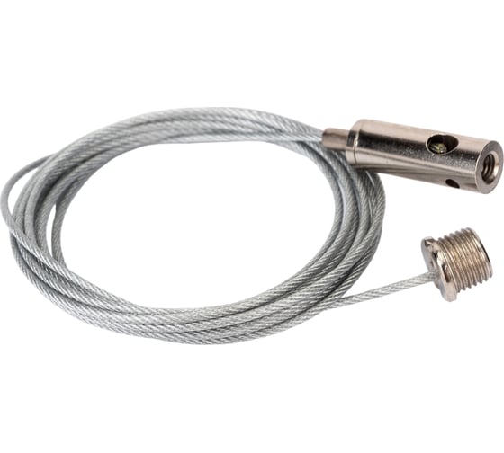 Набор для подвесного монтажа трехфазных шинопроводов Uniel UFB-H42 SILVER 1 POLYBAG UL-00002394