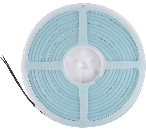 Гибкая светодиодная лента Uniel NEON ULS-N01-2835-120LED/m-6mm-IP67-DC12V-9W/m-5M-LIGHTBLUE UL-00009091