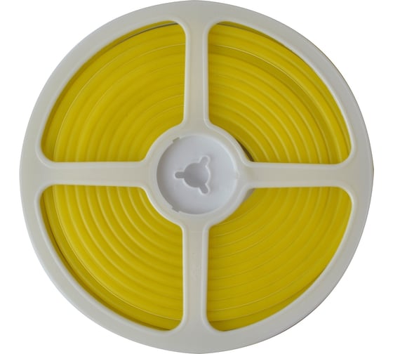 Гибкая светодиодная лента Uniel NEON ULS-N01-2835-120LED/m-6mm-IP67-DC12V-9W/m-5M-YELLOW L-00009088