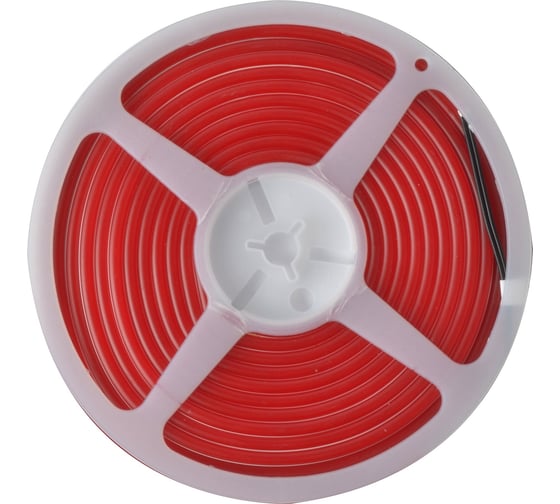 Гибкая светодиодная лента Uniel NEON ULS-N01-2835-120LED/m-6mm-IP67-DC12V-9W/m-5M-RED UL-00009087