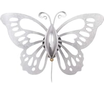 Настенный светильник BOGACHO Бабочка Эир серебристого цвета СБН-14/серебристый