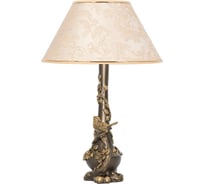 Настольный светильник BOGACHO Терра бронзового цвета СБ-184/Б/Каледония айвори