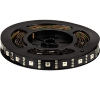 Cветодиодная лента MAKSILED 5В, 48д/м, 14Вт/м, SPI-RGB, APA102, IP20, 3м, мульти ML-104-RGB-V/2-S