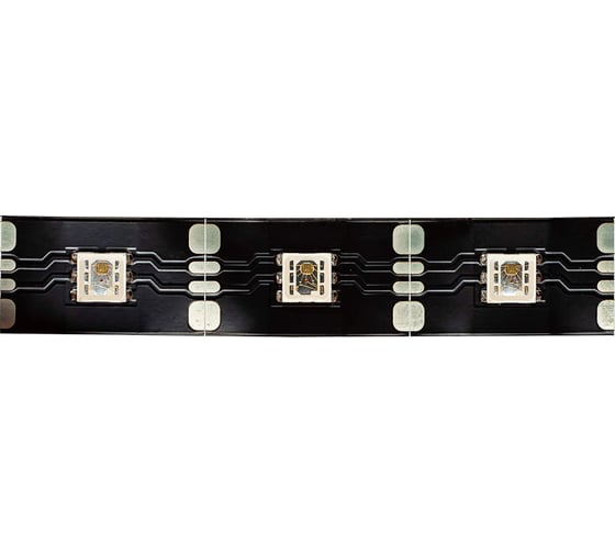 Cветодиодная лента MAKSILED 5В, 48д/м, 14Вт/м, SPI-RGB, APA102, IP20, 3м, мульти ML-104-RGB-V/2-S
