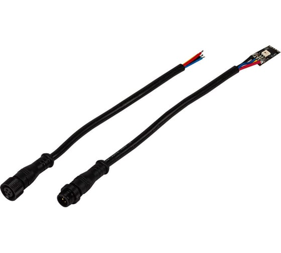Cветодиодная лента MAKSILED 5В, 48д/м, 14Вт/м, SPI-RGB, APA102, IP20, 3м, мульти ML-104-RGB-V/2-S