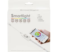 Комплект светодиодной ленты MAKSILED 12В, 30д/м, 4.8Вт/м, IP20, 5м, RGB Smartlight