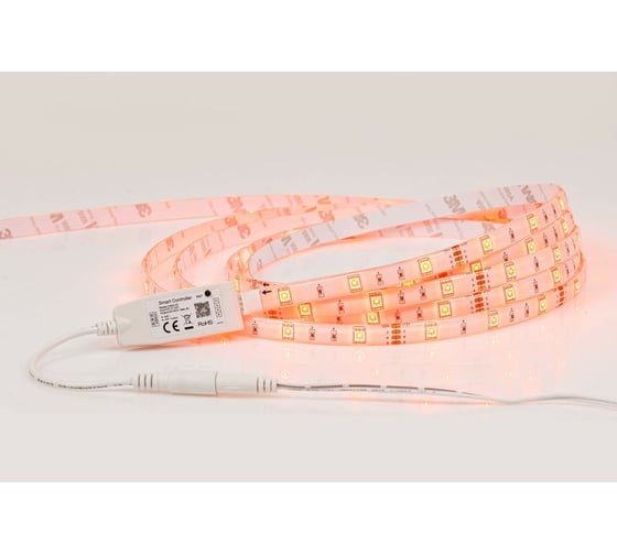 Комплект светодиодной ленты MAKSILED 12В, 30д/м, 4.8Вт/м, IP20, 5м, RGB Smartlight