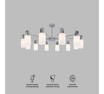 Потолочный светильник Eurosvet 70160 12 хром a057112