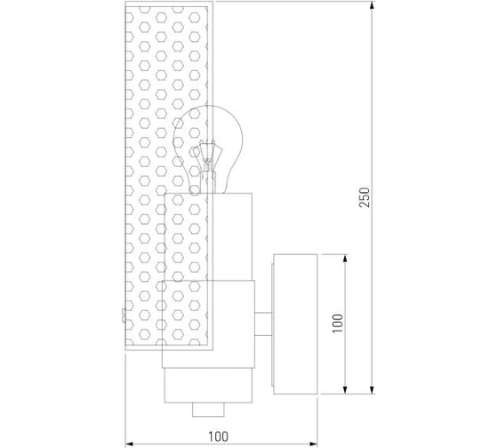 Настенный светильник Eurosvet 70139 1 никель a057939