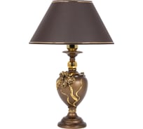 Настольный светильник BOGACHO Флер де Лис бронзового цвета СБ-180/Б/Мокко