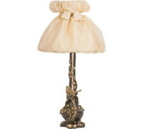 Настольный светильник BOGACHO Терра бронзового цвета СБ-184/Б/Мадлен жемчуг