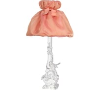 Настольный светильник BOGACHO Терра белого цвета СБ-184/Бел/Мадлен персик