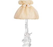 Настольный светильник BOGACHO Терра белого цвета СБ-184/Бел/Мадлен жемчуг