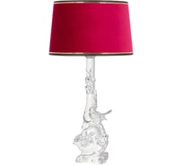 Настольный светильник BOGACHO Терра белого цвета СБ-184/Бел/Тюссо амарант