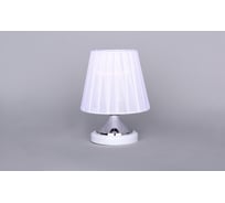 Настольная лампа РОССВЕТ 1*60Вт E14 РС20178 WT+CR/1T