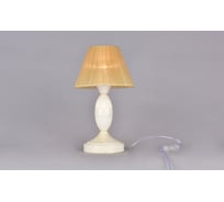 Настольная лампа РОССВЕТ 1*60ВтE27 РС20909 WT+FG/1T