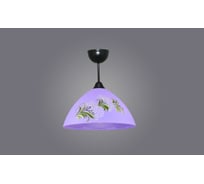 Потолочный светильник РОССВЕТ 1*60Вт*E27 РС20208 BK/1C