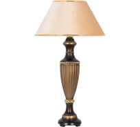 Настольный светильник BOGACHO Ваза ребристая бронзового цвета СБ-19/Б/Абрикос