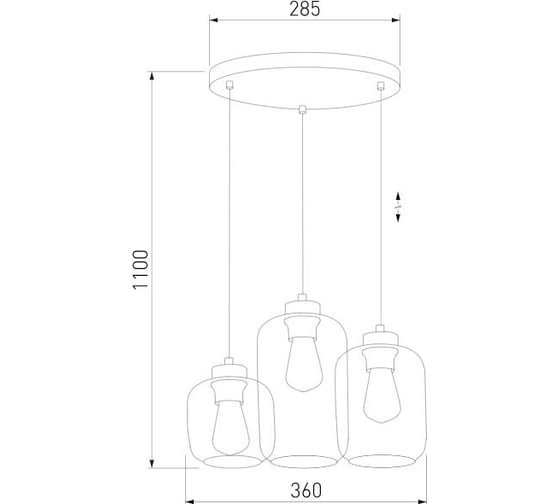 Подвесной светильник TK Lighting 3325 Marco Green a055958