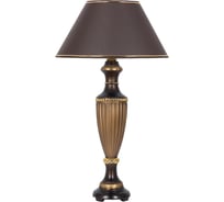 Настольный светильник BOGACHO Ваза ребристая бронзового цвета СБ-19/Б/Мокко