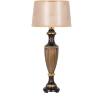 Настольный светильник BOGACHO Ваза ребристая бронзового цвета СБ-19/Б/Тюссо жемчуг