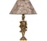 Настольный светильник BOGACHO Орхидея Лира бронзового цвета СБ-186/Б/Голдбраун 1