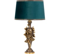 Настольный светильник BOGACHO Орхидея Лира бронзового цвета СБ-186/Б/Тюссо мурена