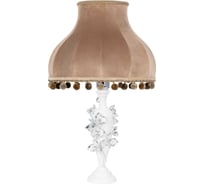 Настольный светильник BOGACHO Орхидея Лира белого цвета СБ-186/Бел/Классика капучино