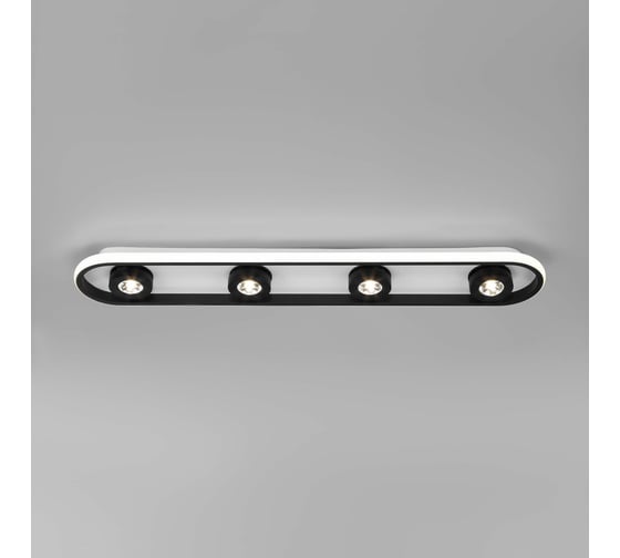 Потолочный светильник Eurosvet 20123 4 LED белый черный a055526 1