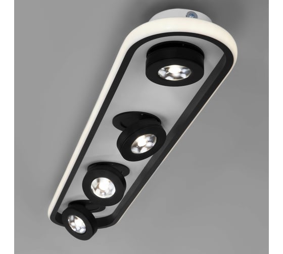 Потолочный светильник Eurosvet 20123 4 LED белый черный a055526