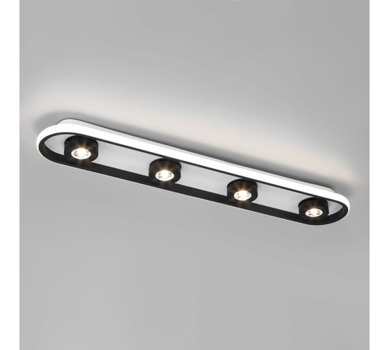 Потолочный светильник Eurosvet 20123 4 LED белый черный a055526