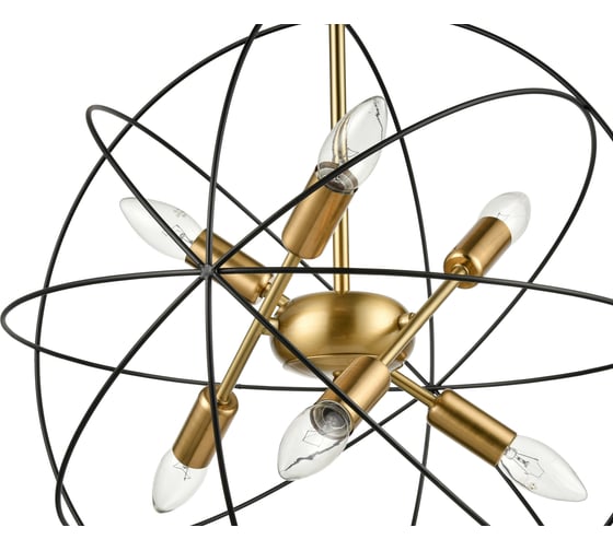 Подвесной светильник Vele Luce Asteroide 6xE14 40W VL5342P06