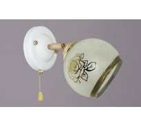 Бра РОССВЕТ 1х60ВтхE27 РС16050 WT+FG/1W