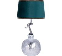 Настольный светильник BOGACHO Гранат серебристого цвета СБ-188/АСр/Тюссо мурена1