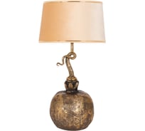 Настольный светильник BOGACHO Гранат бронзового цвета СБ-188/Б/Тюссо беж1