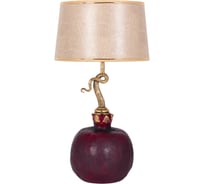 Настольный светильник BOGACHO Гранат бордовая СБ-188/Кр/Тюссо жемчуг