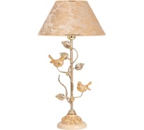 Настольный светильник BOGACHO Терра Spring бежевого цвета СБ-189/АС/Антиквайт