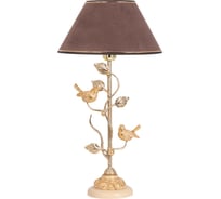 Настольный светильник BOGACHO Терра Spring бежевого цвета СБ-189/АС/Кофе2