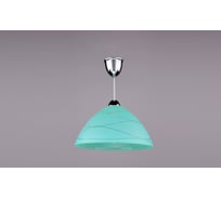 Подвесной светильник РОССВЕТ 1*60Вт*E27 РС-017 Хром Зеленые нити