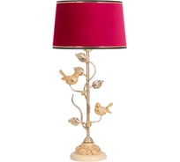 Настольный светильник BOGACHO Терра Spring бежевого цвета СБ-189/АС/Тюссо амарант