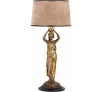 Настольный светильник BOGACHO Гречанка бронзового цвета СБ-68/Б/Тюссо капучино