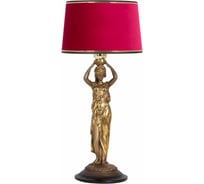 Настольный светильник BOGACHO Гречанка бронзового цвета СБ-68/Б/Тюссо амарант