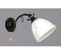 Бра РОССВЕТ 1х60ВтхE27 РС20697 BK+CR/1W