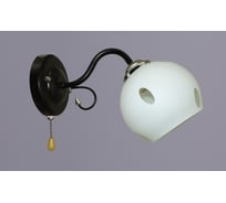 Бра РОССВЕТ 1х60ВтхE27 РС20878 BK+CR/1W